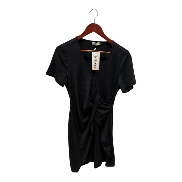 Missky Dresses & Skirts - Black MiSSKY Wrap Dress Size: Medium